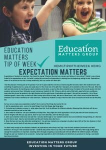 EMG Tip if the week - 8. Expectation Matters EMG Tip if the week - 8. Expectation Matters