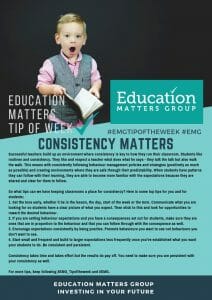 EMG Tip if the week 12. Consistency Matters