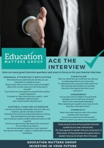 Interview Questions for your teacher