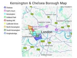 kensington and chelsea schools the borough map