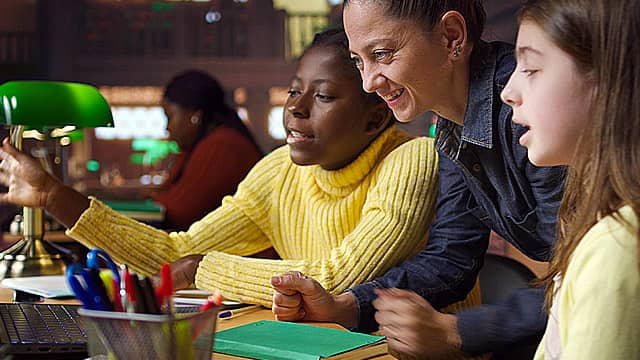 securing a teaching job with the education matters group how to secure a teaching job teacher with girl students