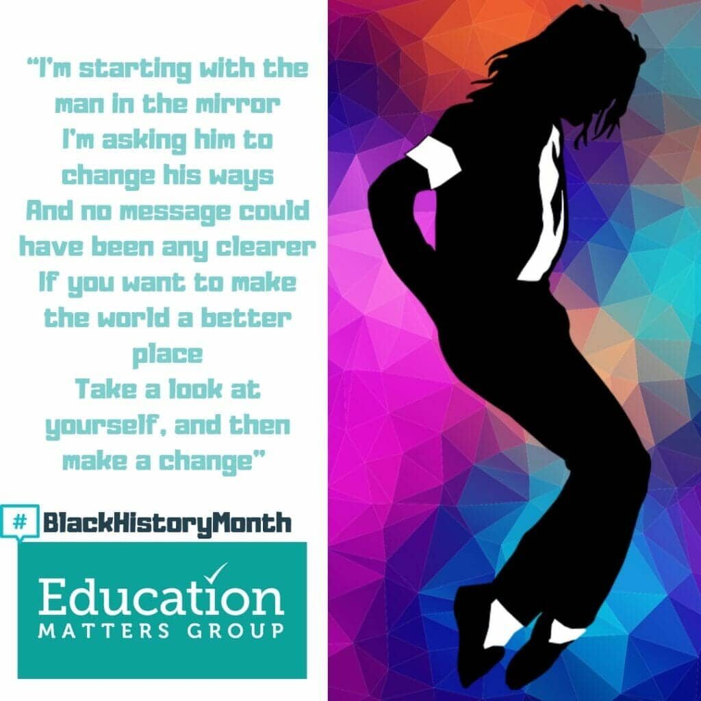 Instagram template EMG - Black History Month - Michael Jackson Instagram template EMG - Black History Month - Michael Jackson