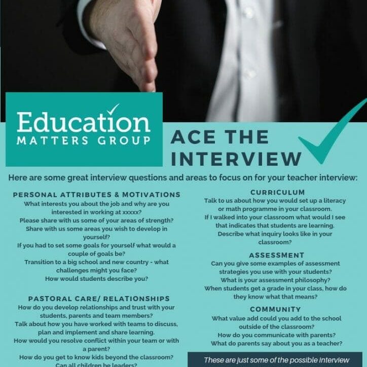 Interview Questions for your teacher Interview Questions for your teacher