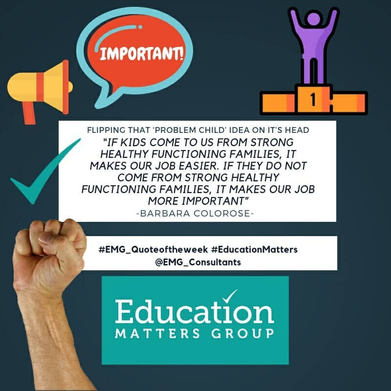 Quote Social Media Graphic - 27. Barbara Colorose Quote Social Media Graphic - 27. Barbara Colorose